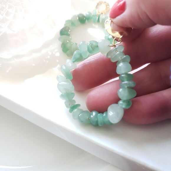 New! FP Raw Stone Earrings - Picture 3 of 15